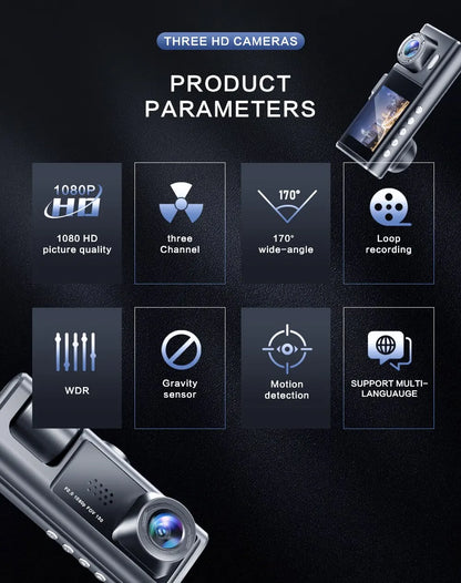 3-in-1 Dash Cam