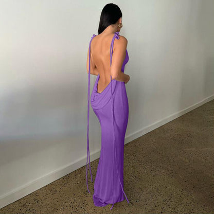Lewello Serenity Backless Dress
